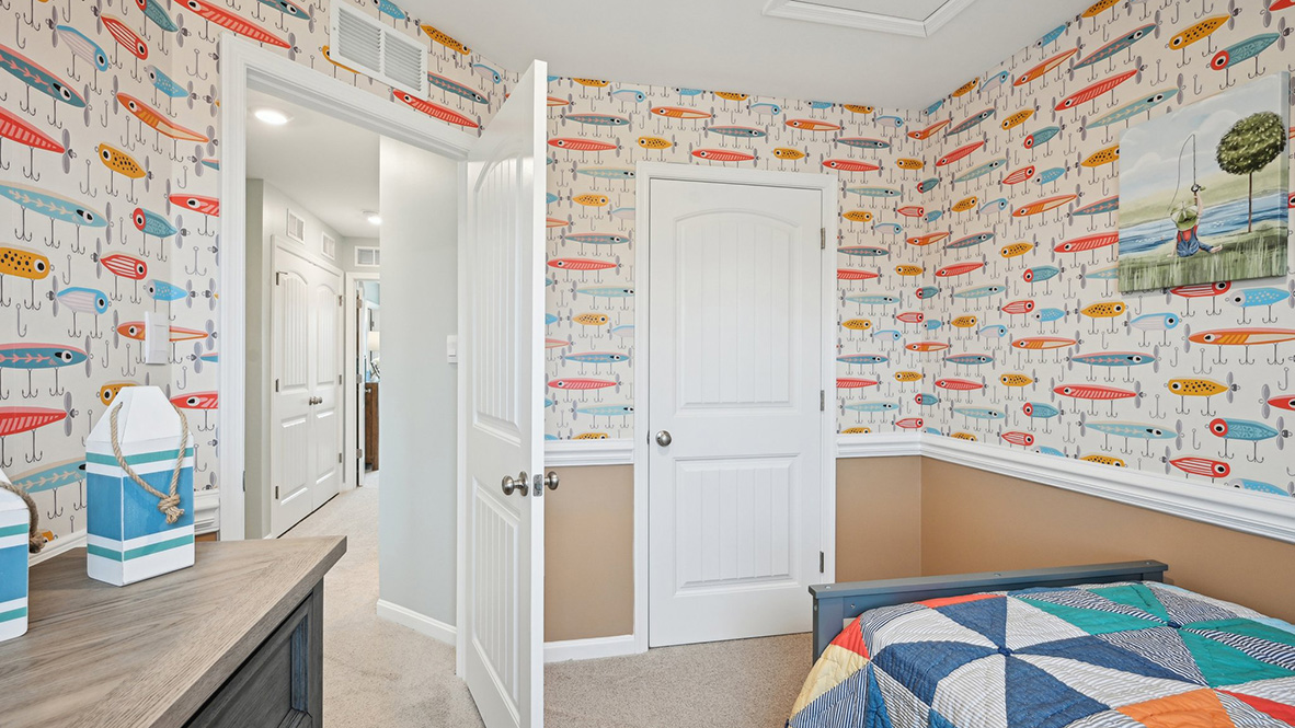 All bedrooms come complete with large spacious closets.