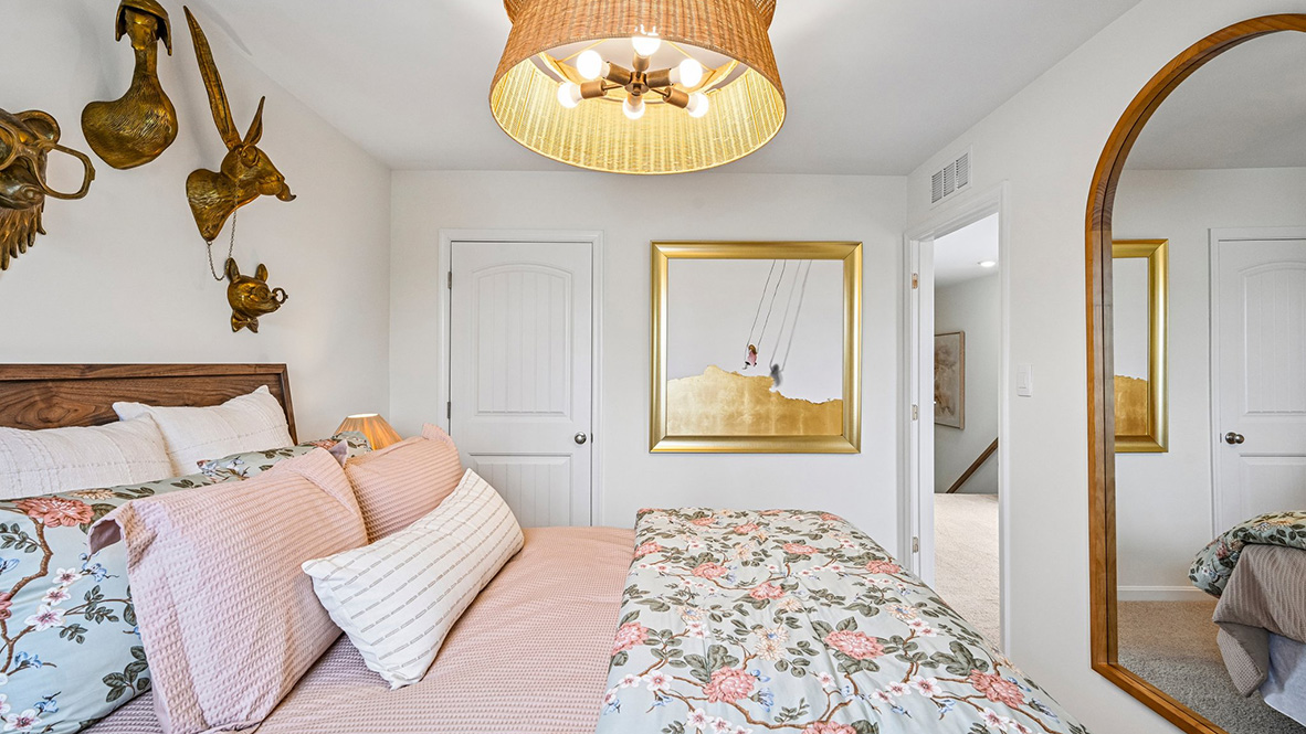 Everyone will be able to have their own space with the two additional large bedrooms.