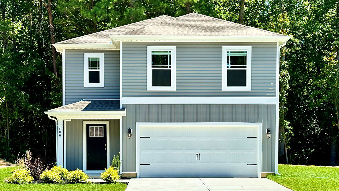 A two-story home at 705 Queensbury Court in Elkton, MD.