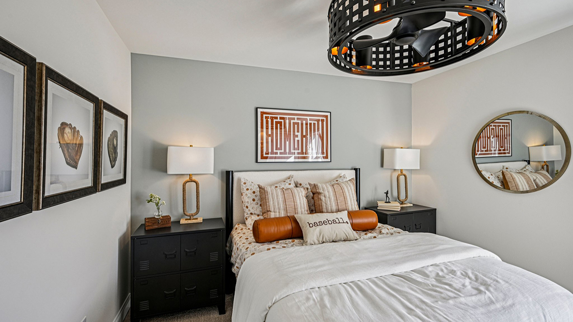 Three generously sized secondary bedrooms complete the upstairs.