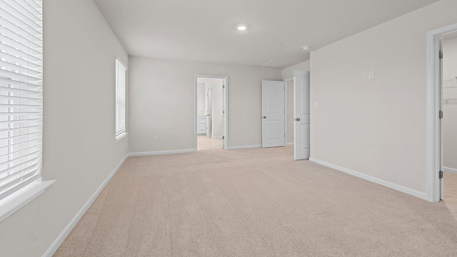 large finished basement