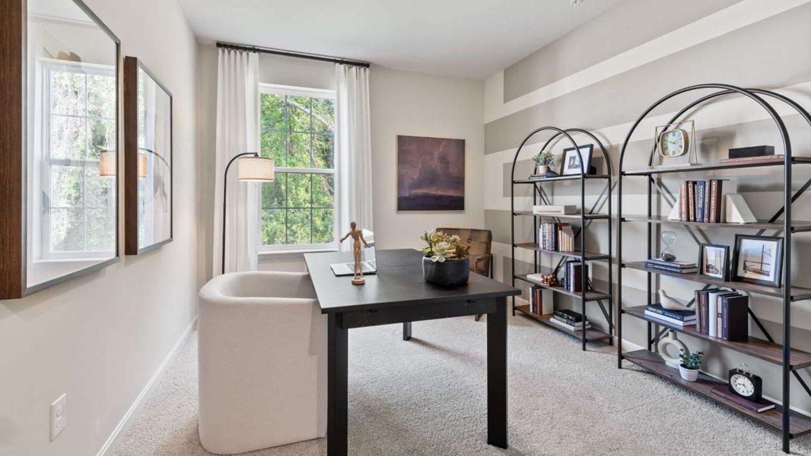 first floor office or bedroom