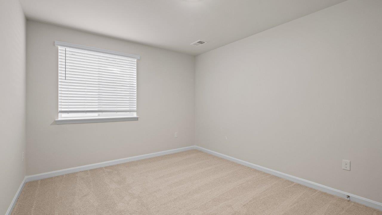 finished basement bedroom
