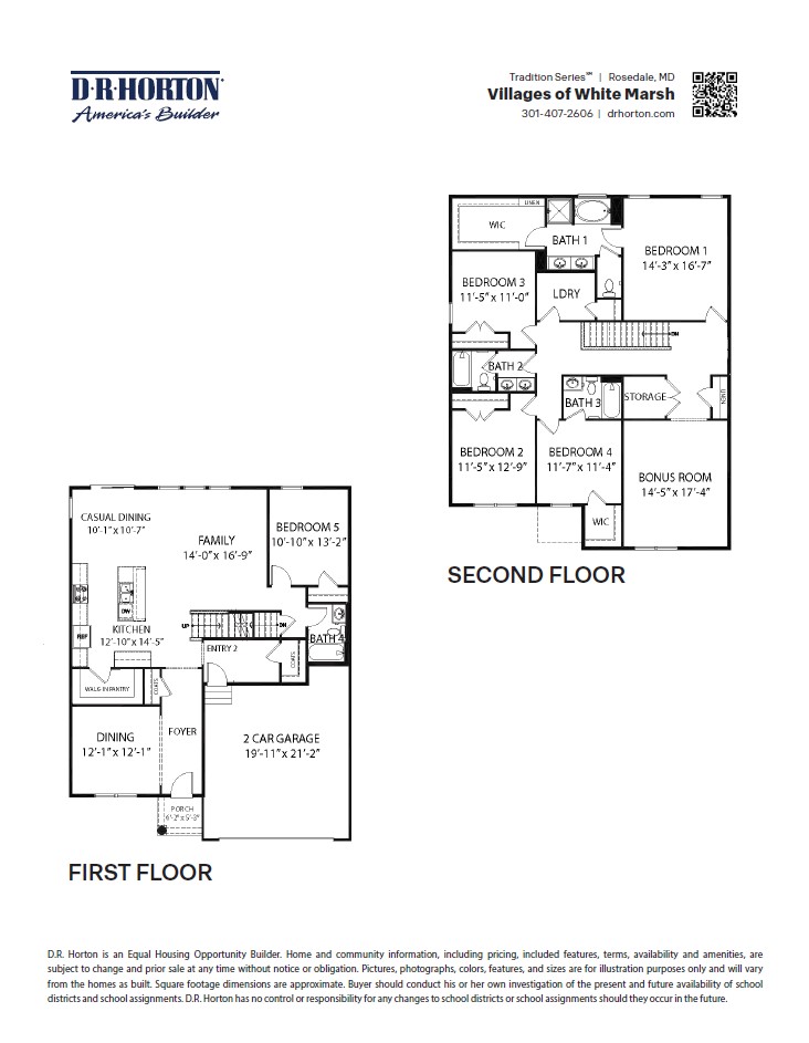 Summit White Marsh Floorplan