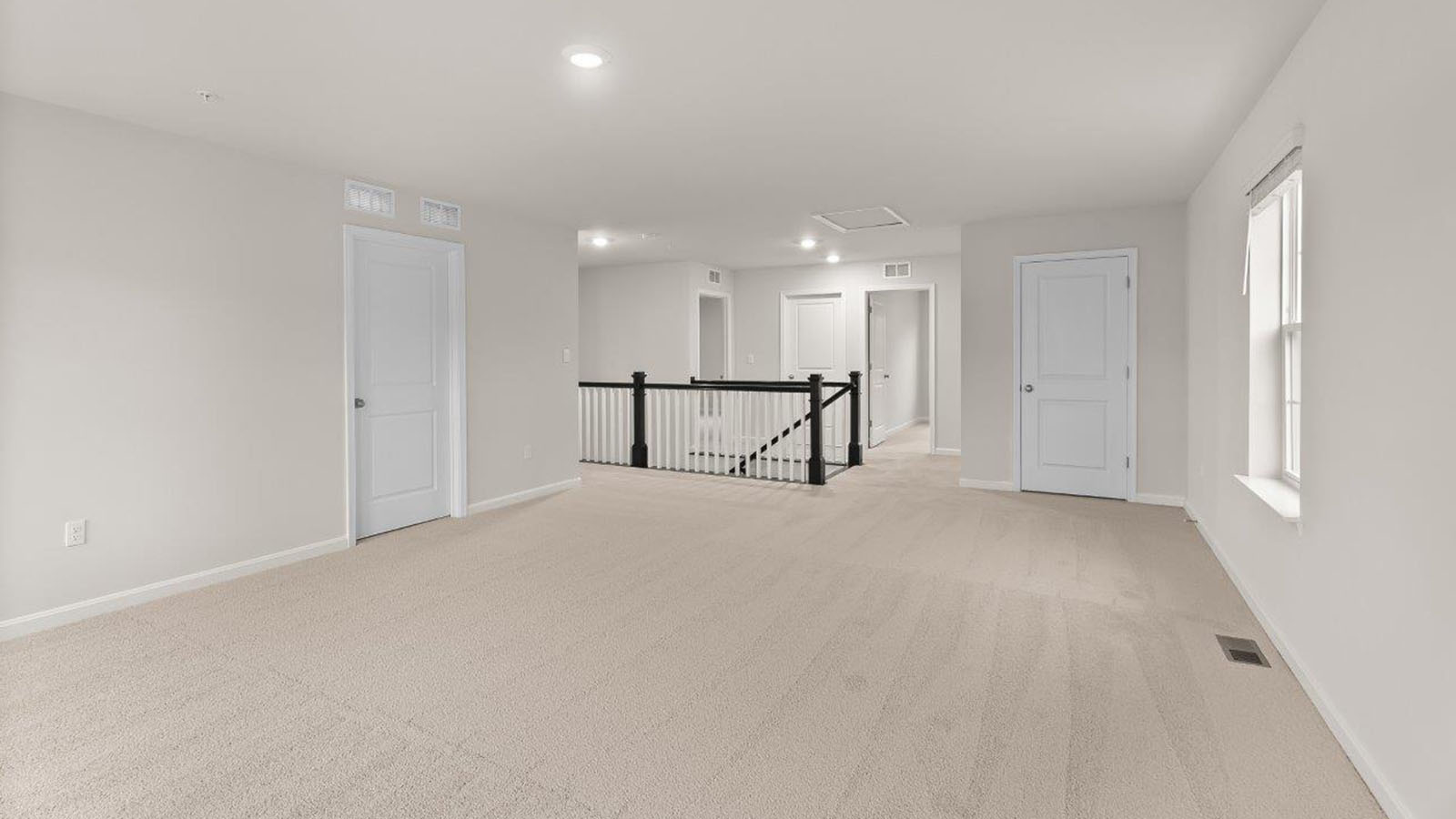 upstairs loft space