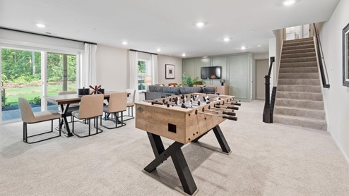 finished basement