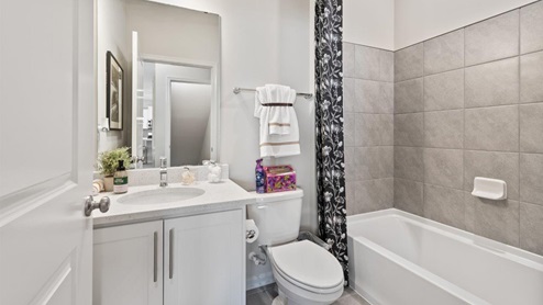 first floor full bathroom