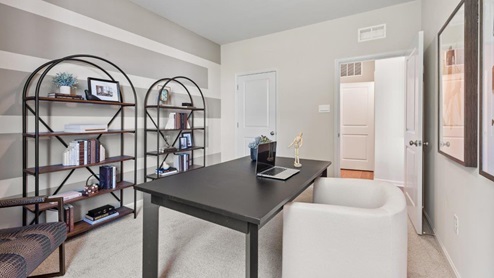 first floor office or bedroom