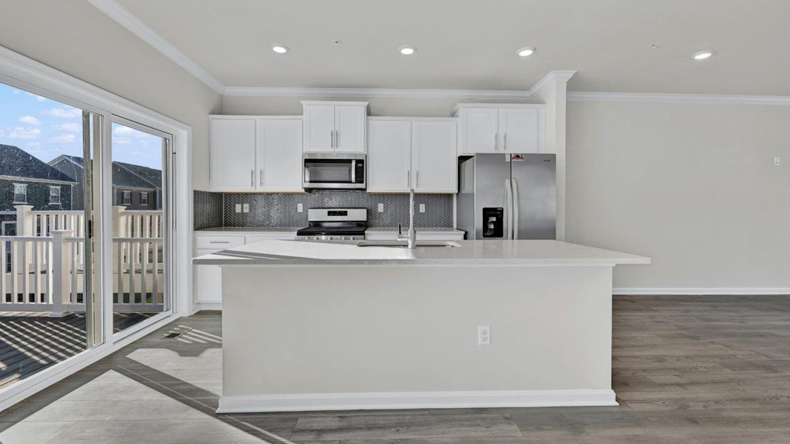 kitchen island with seating