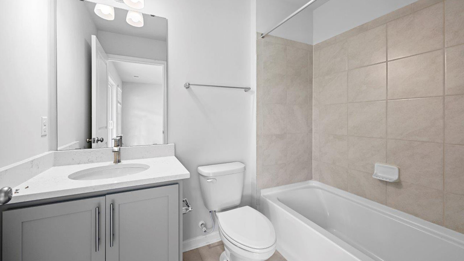 full bath on lower level