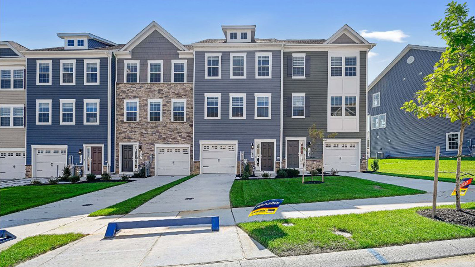 three story townhome
