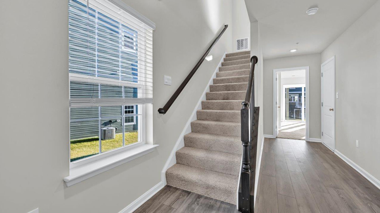 stairs when you enter