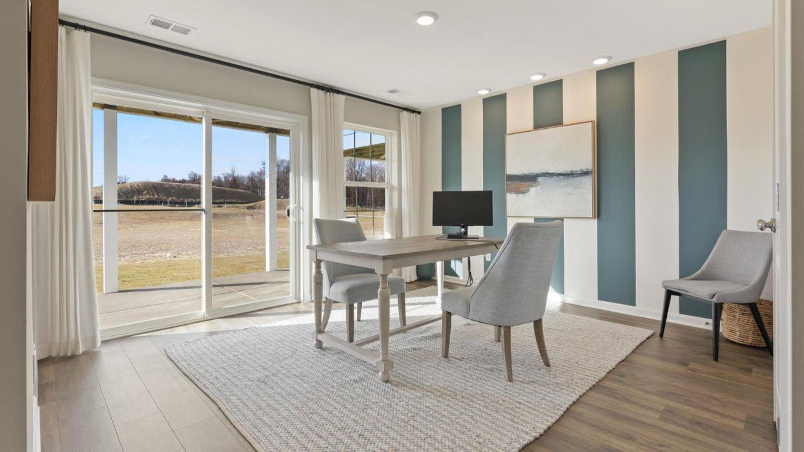 lower level rec room