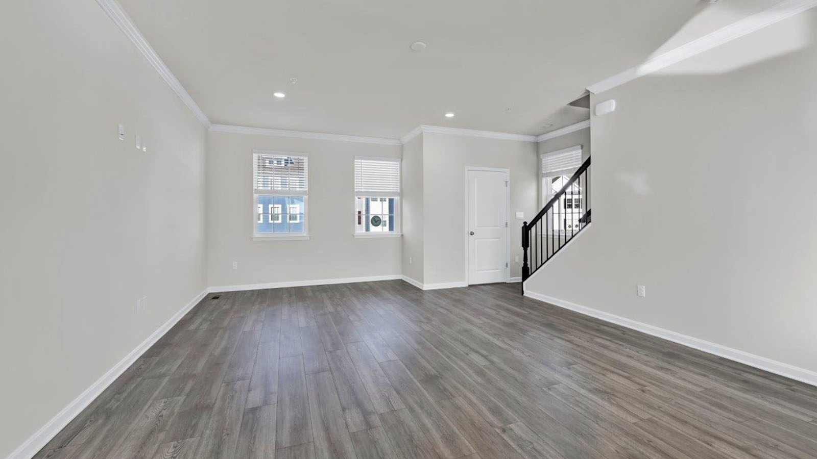 open concept living room