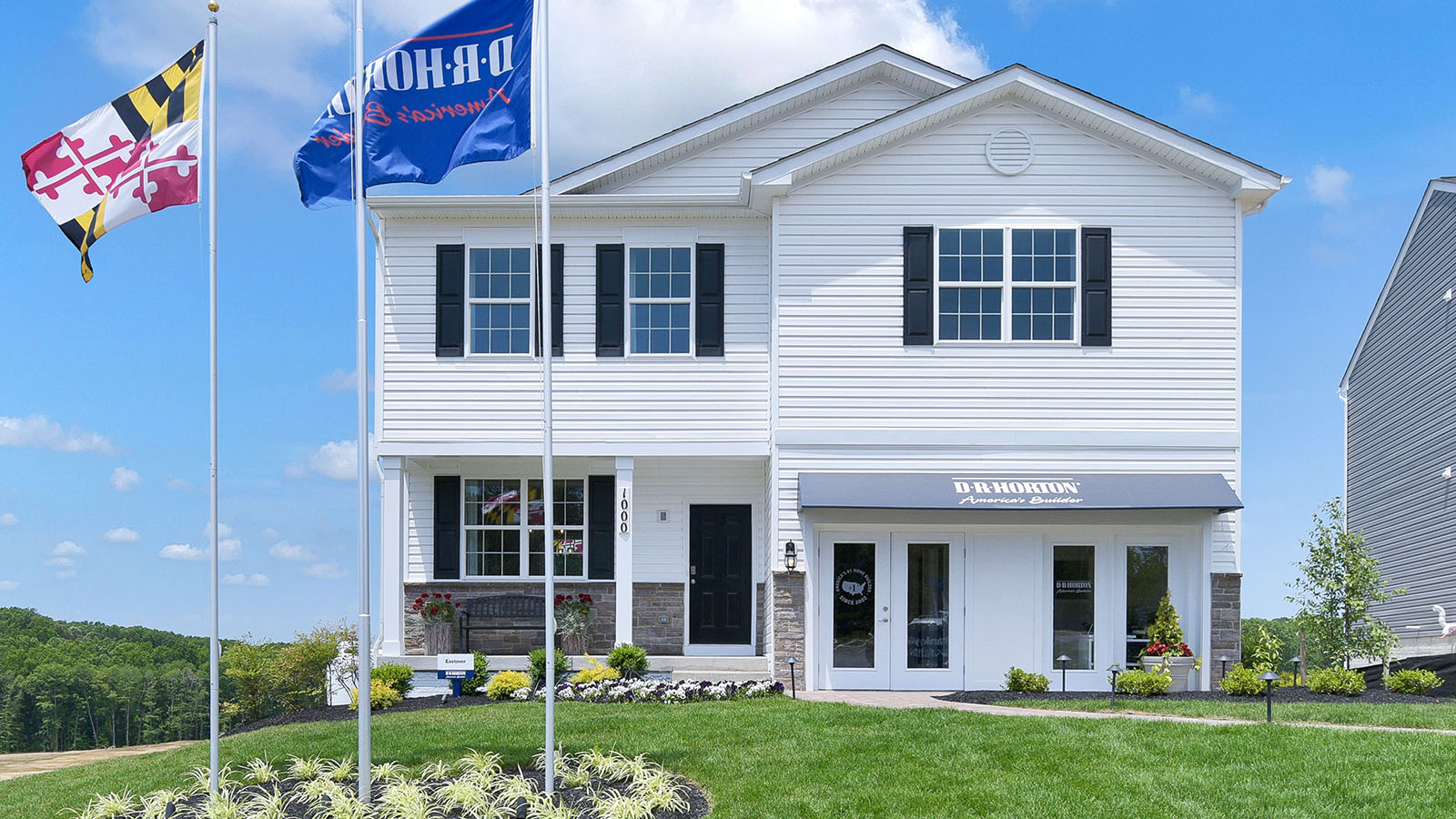 front of home exterior