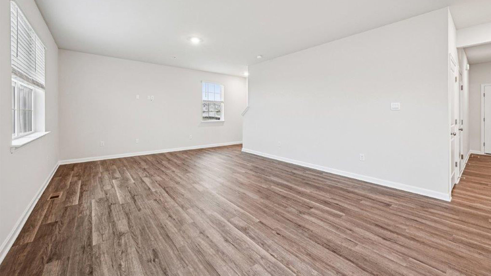 open concept living room