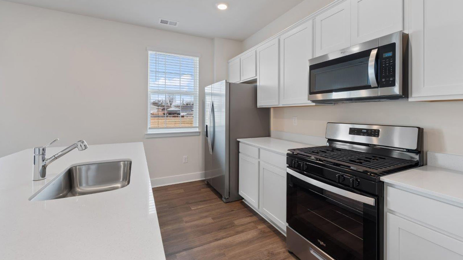 kitchen with island