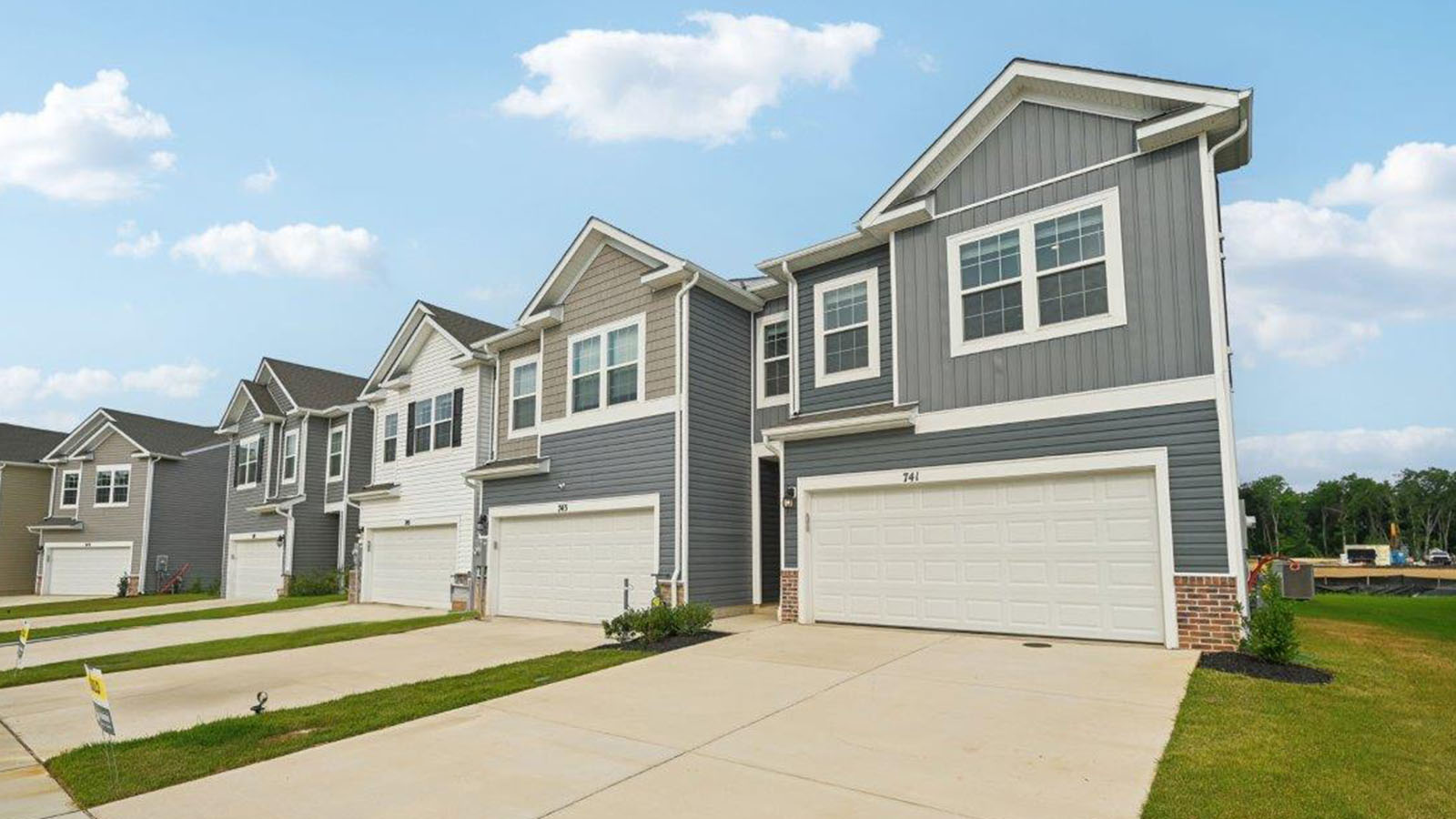 two-story villa-style townhome