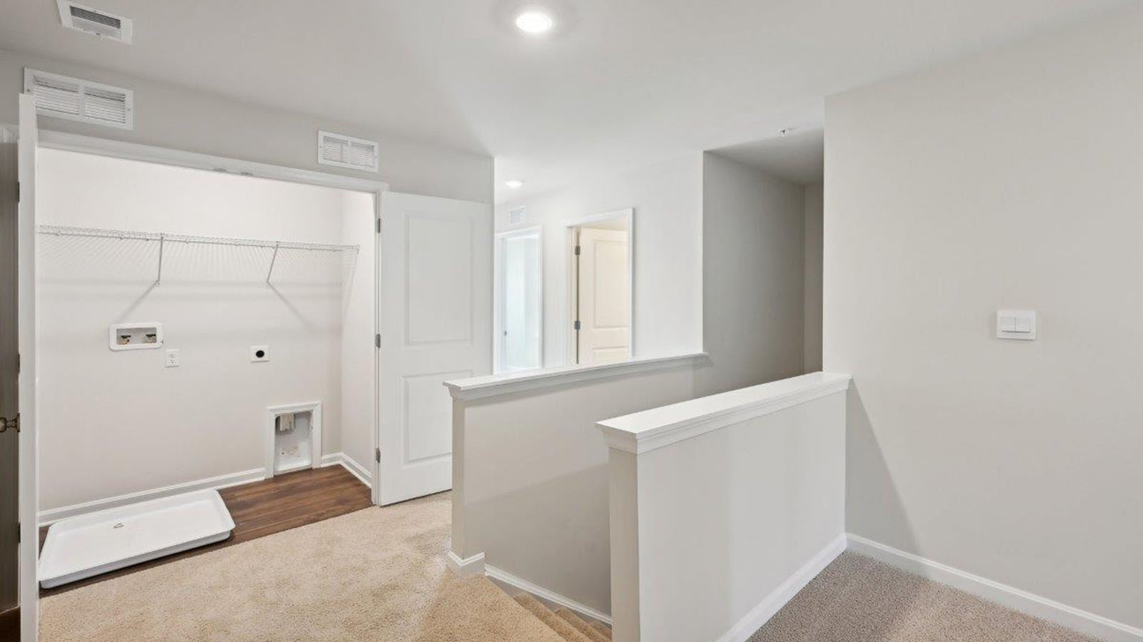 upstairs hallway
