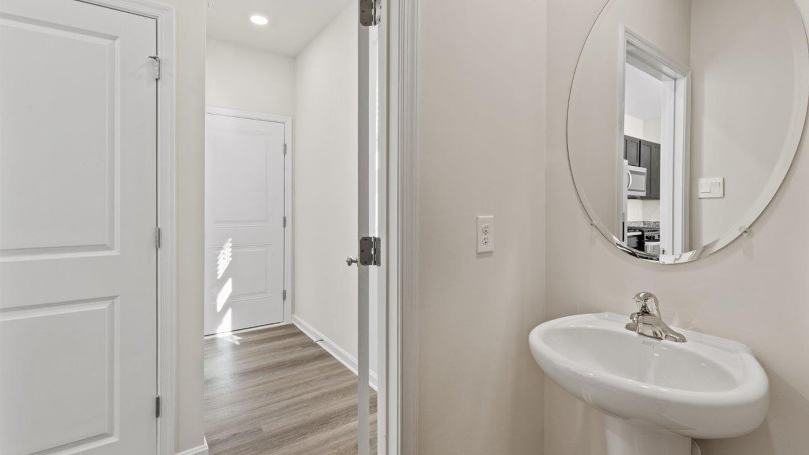 half bath on main level