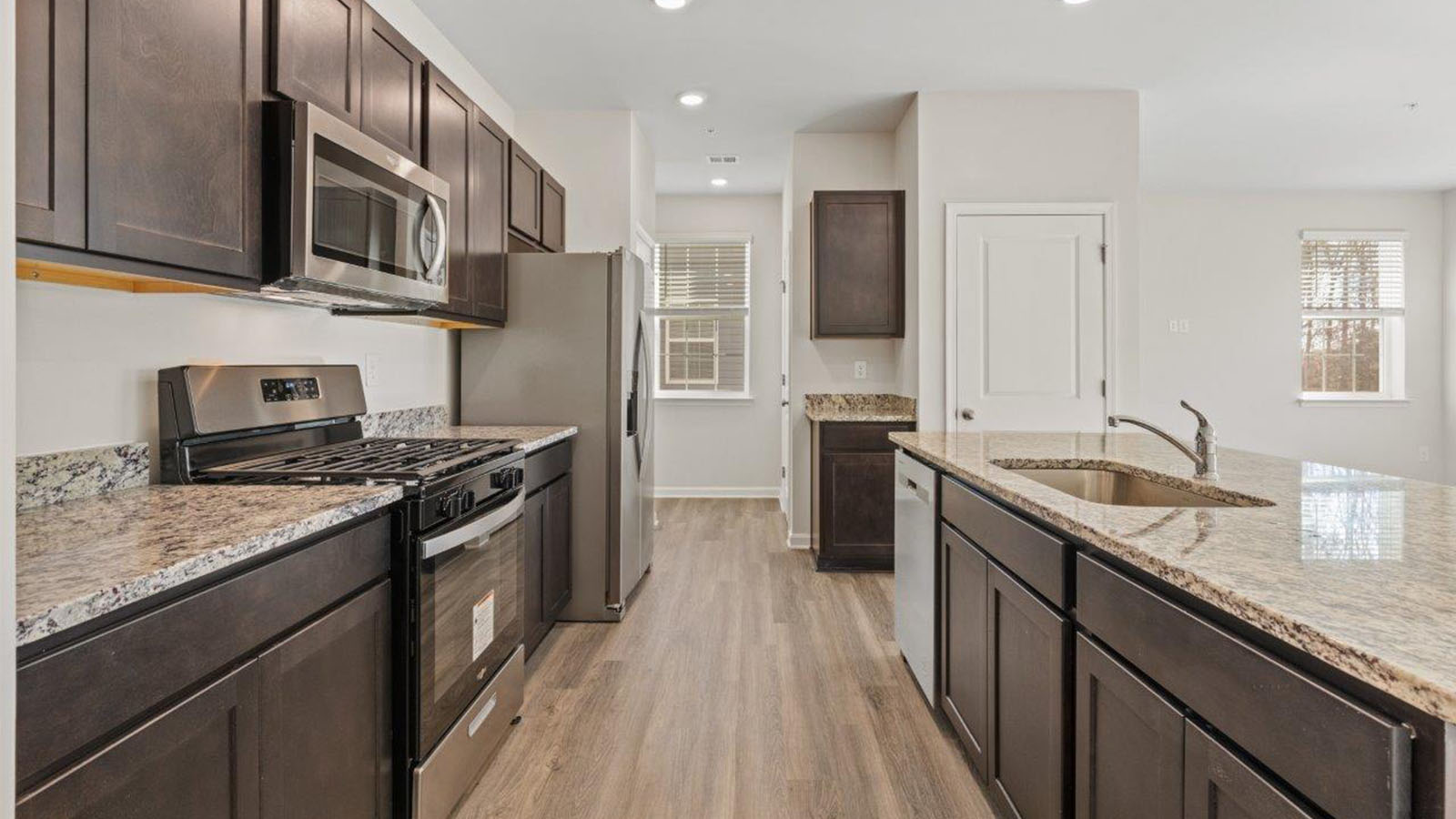 espresso shaker cabinets