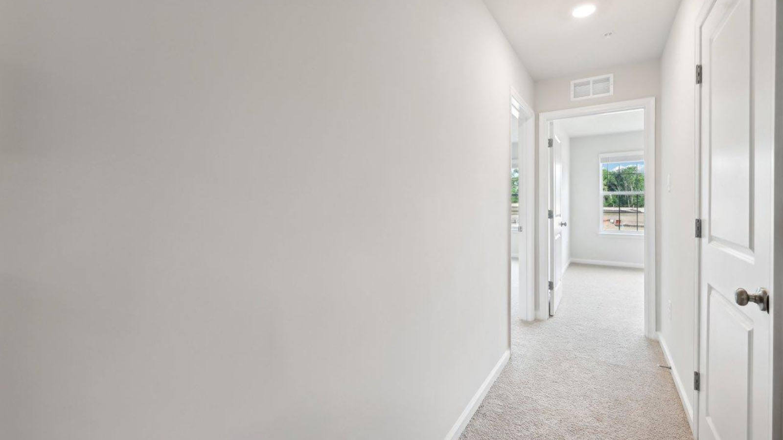 hallway to other rooms