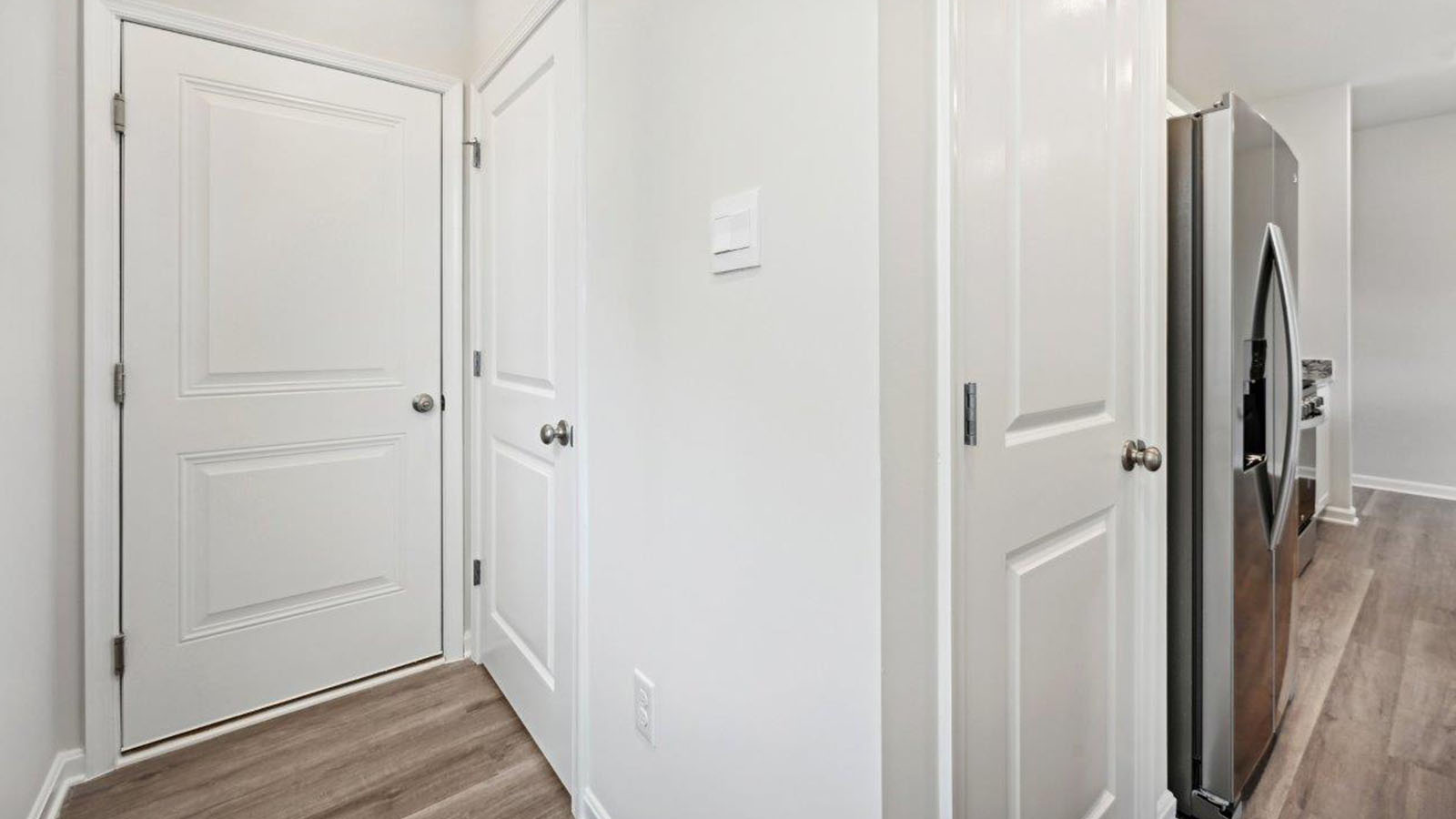 entry via garage