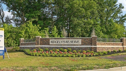 Ridgely's Reserve Entrance Monument