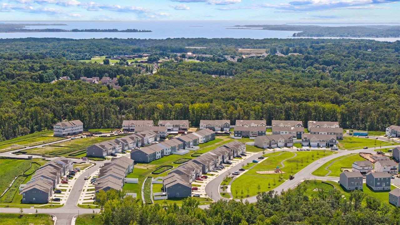drone aerial view