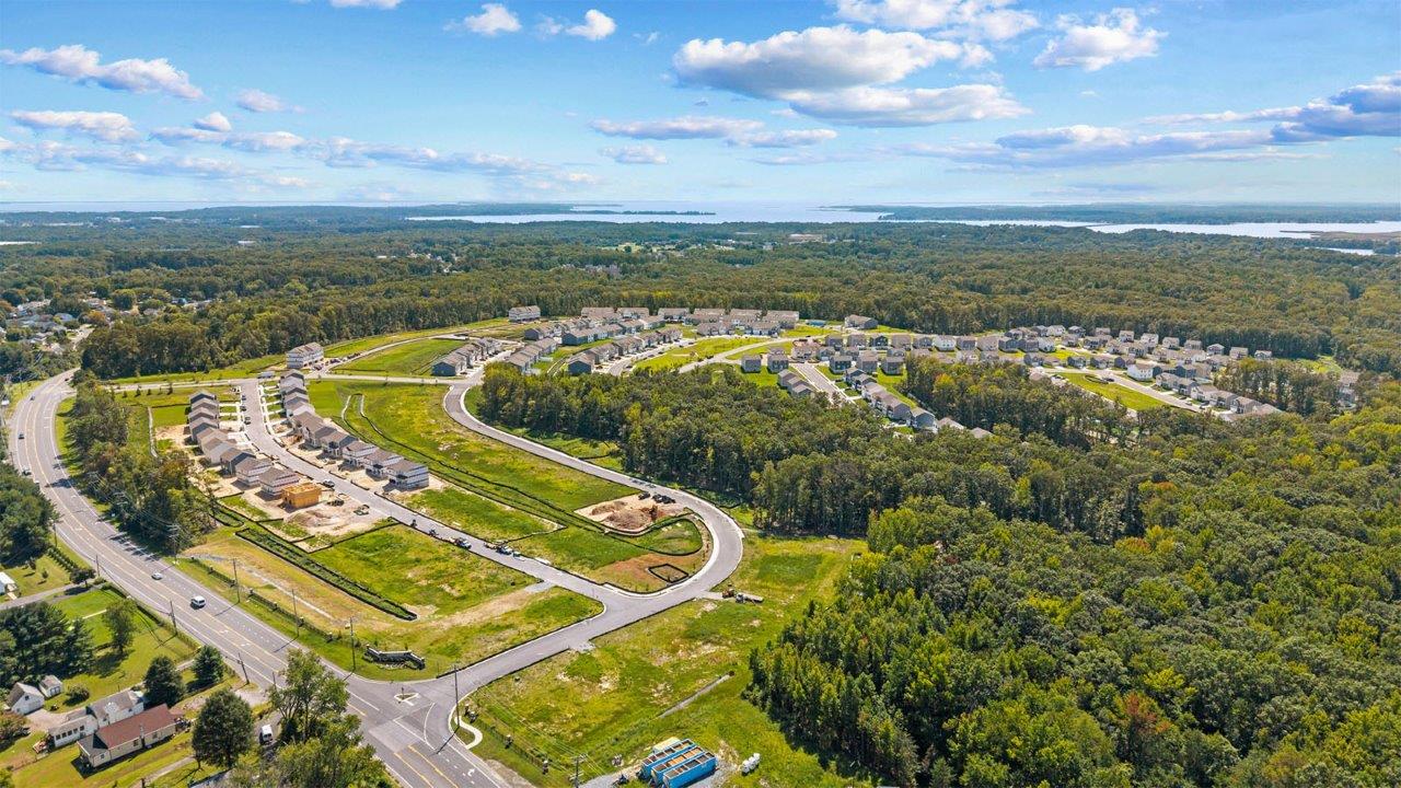 drone aerial view