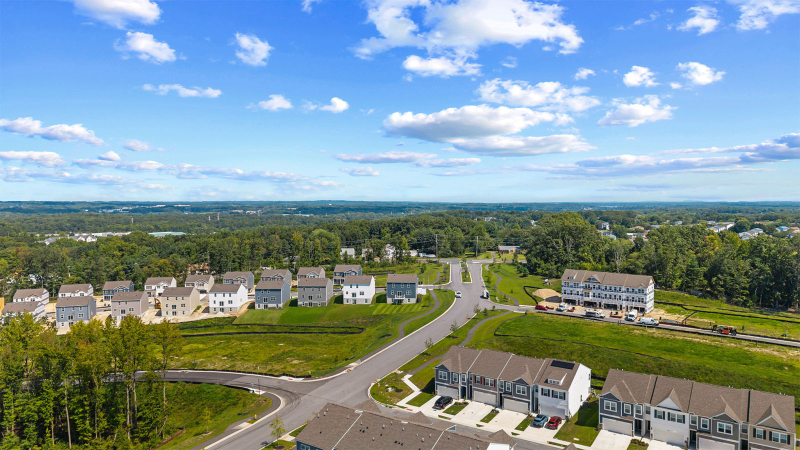 drone aerial view