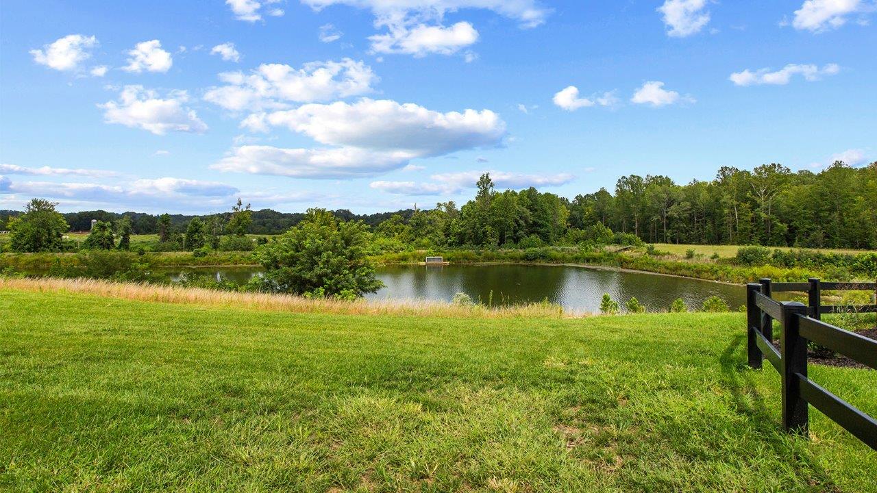 walking trail near pond