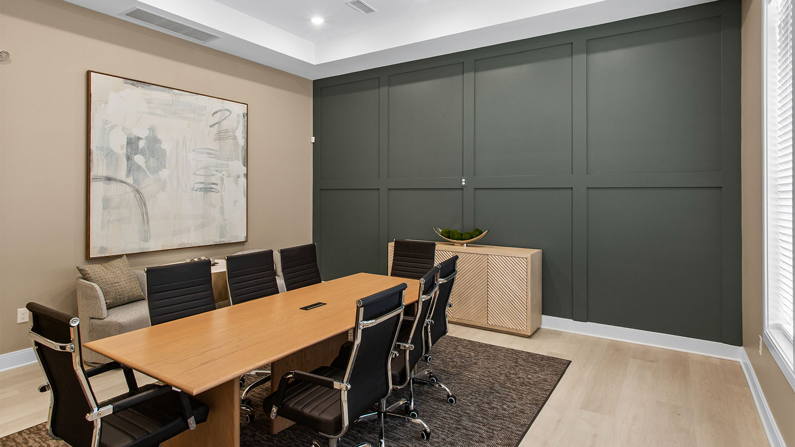 conference room in clubhouse