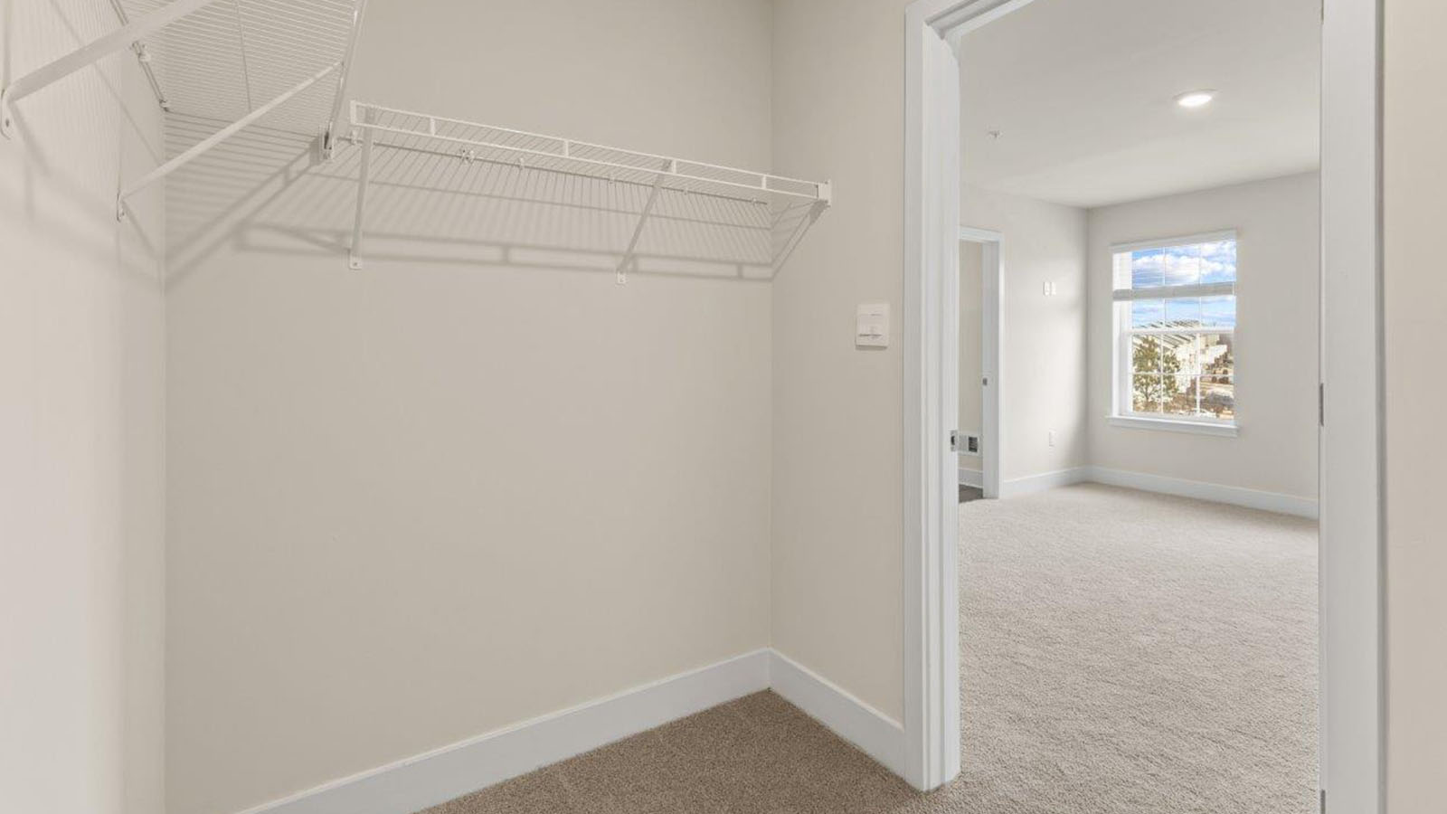 primary walk in closet