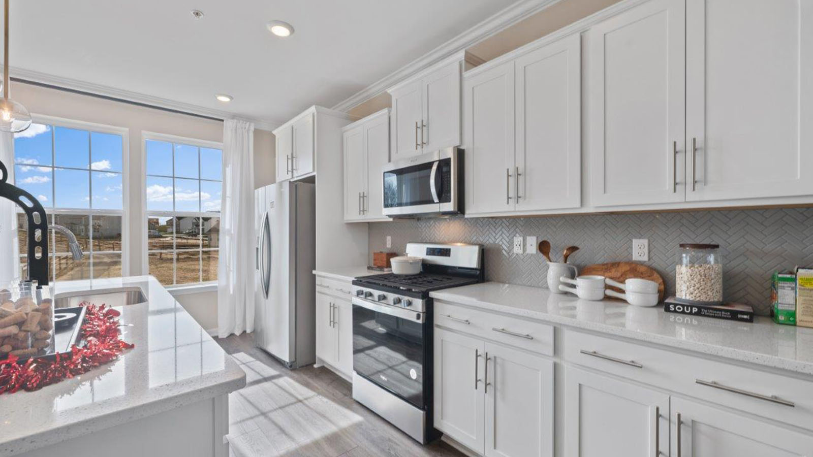 stainless steel appliances