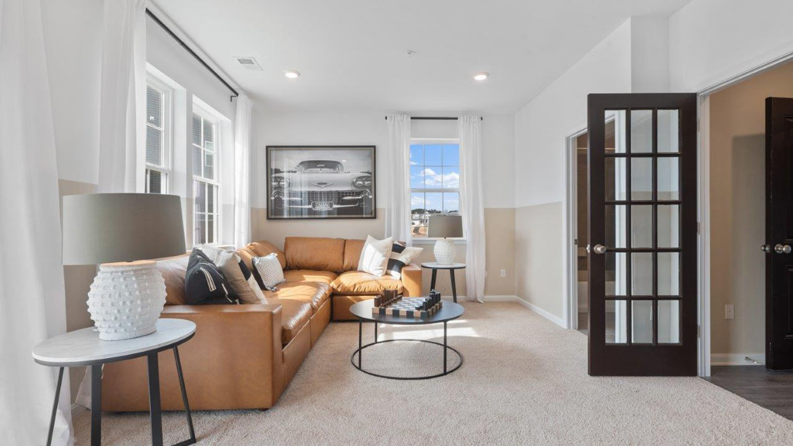 lower level bedroom or rec room