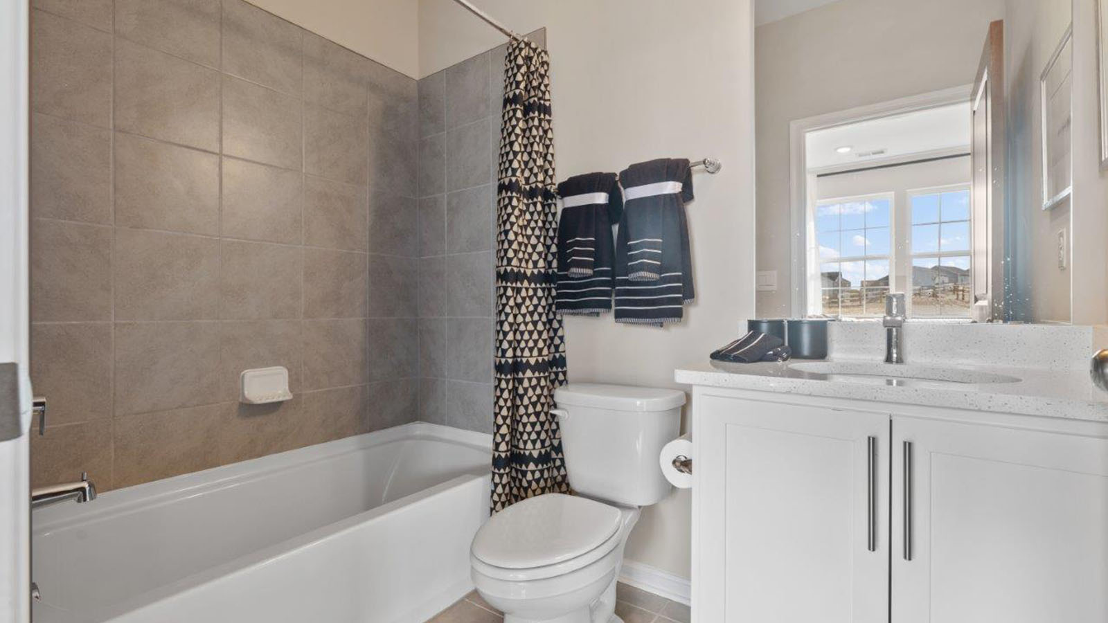 lower level full bathroom