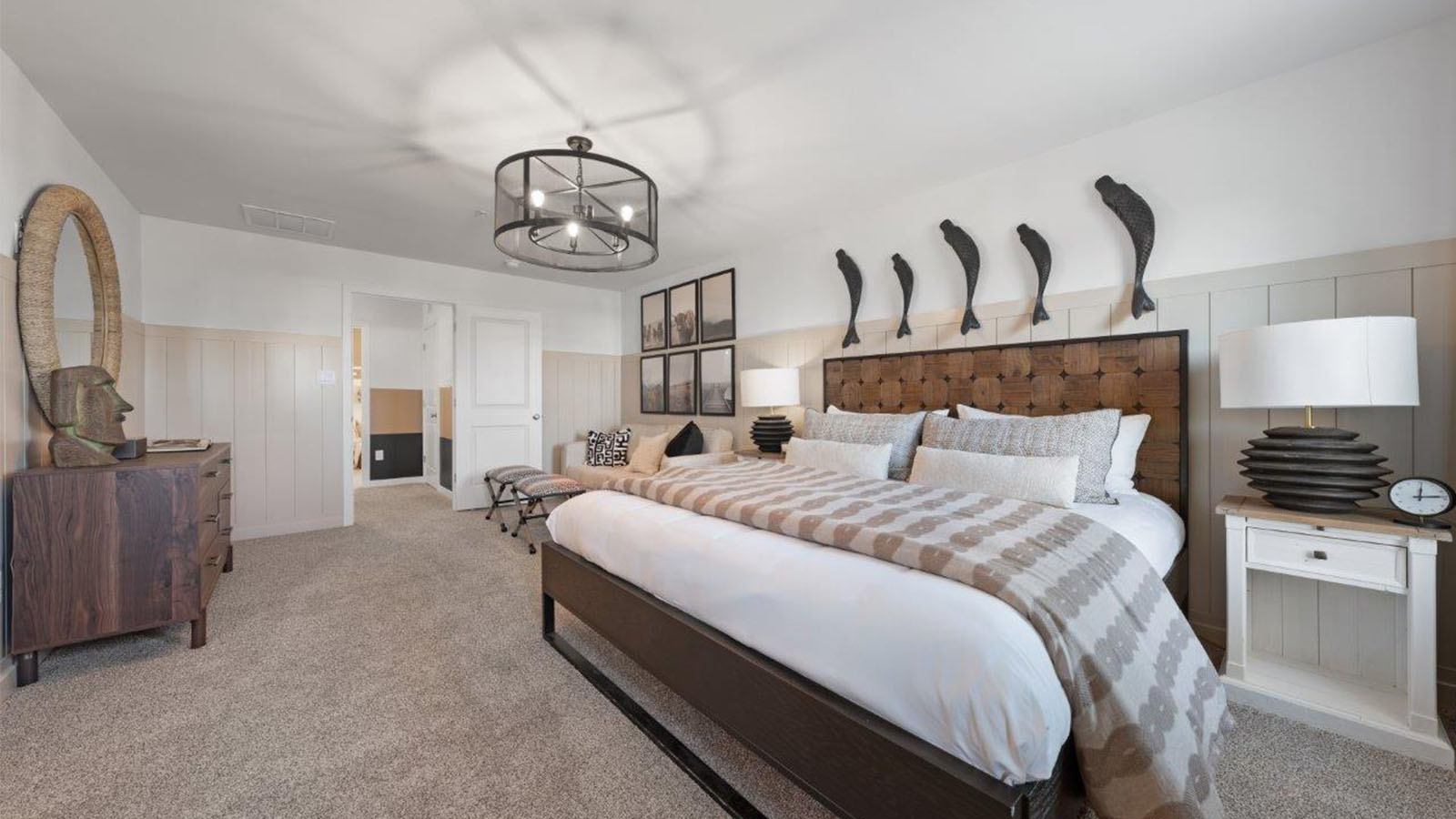 master bedroom with sitting area