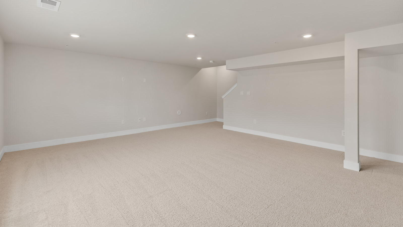 basement rec room