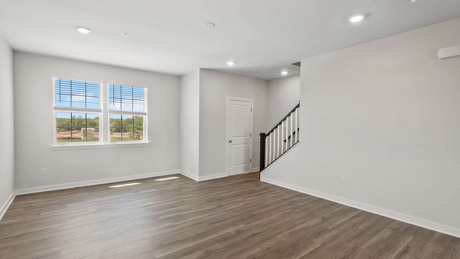 open concept living room