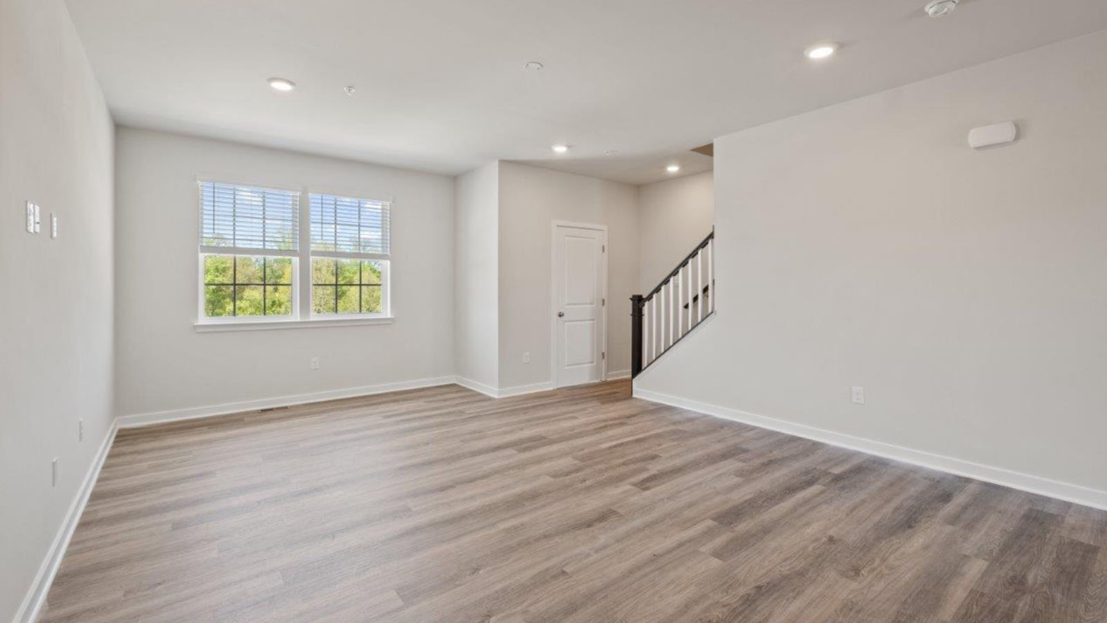 open concept living room