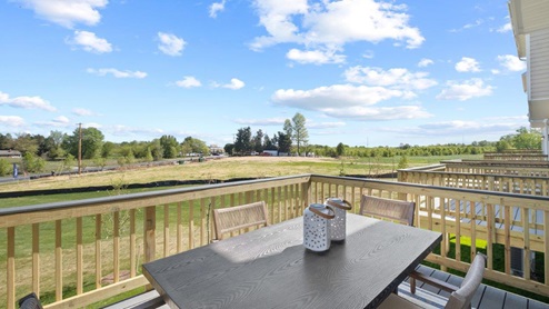 Spring Hills Lafayette Townhome Exterior Deck