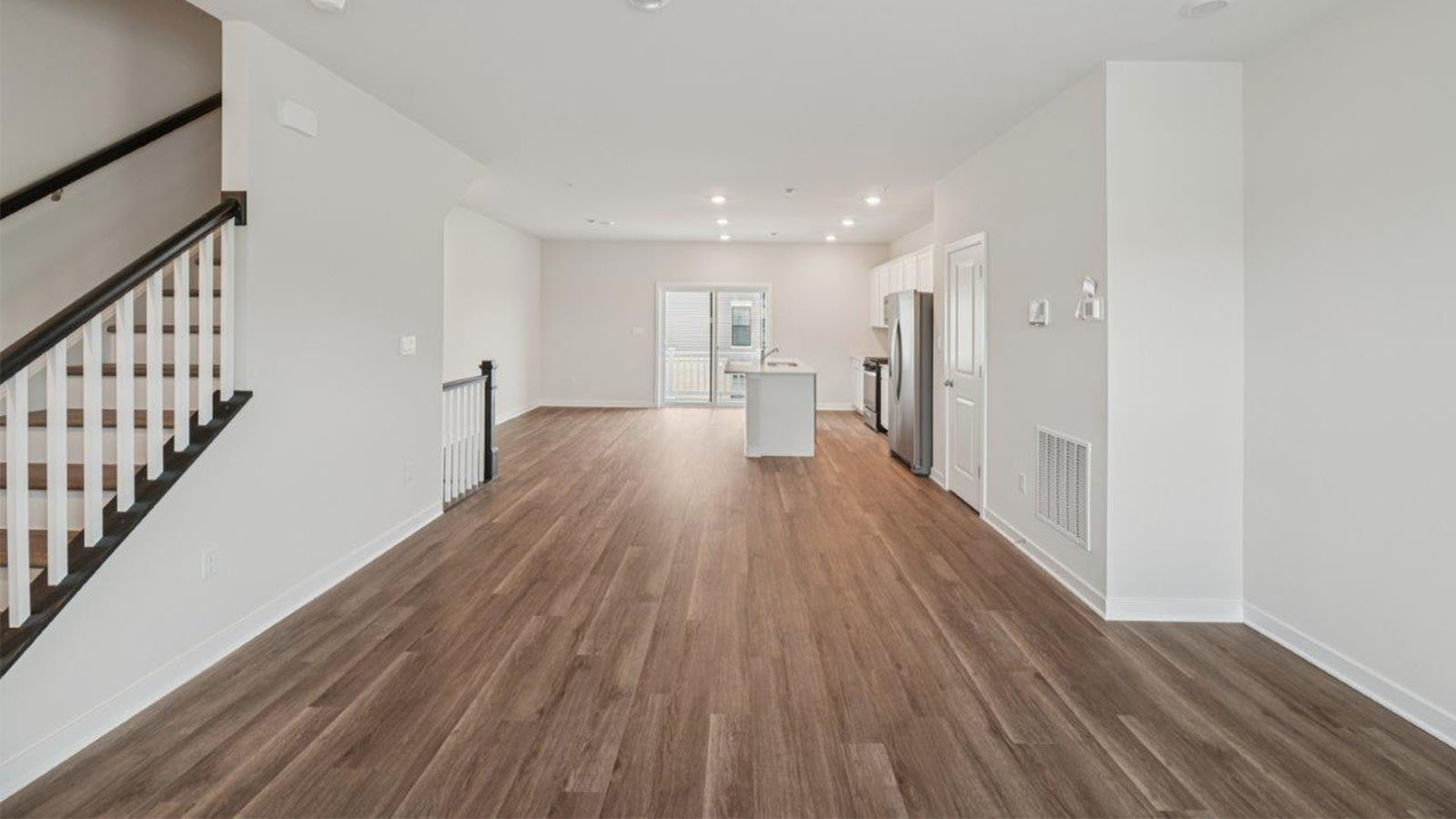 open concept main level living