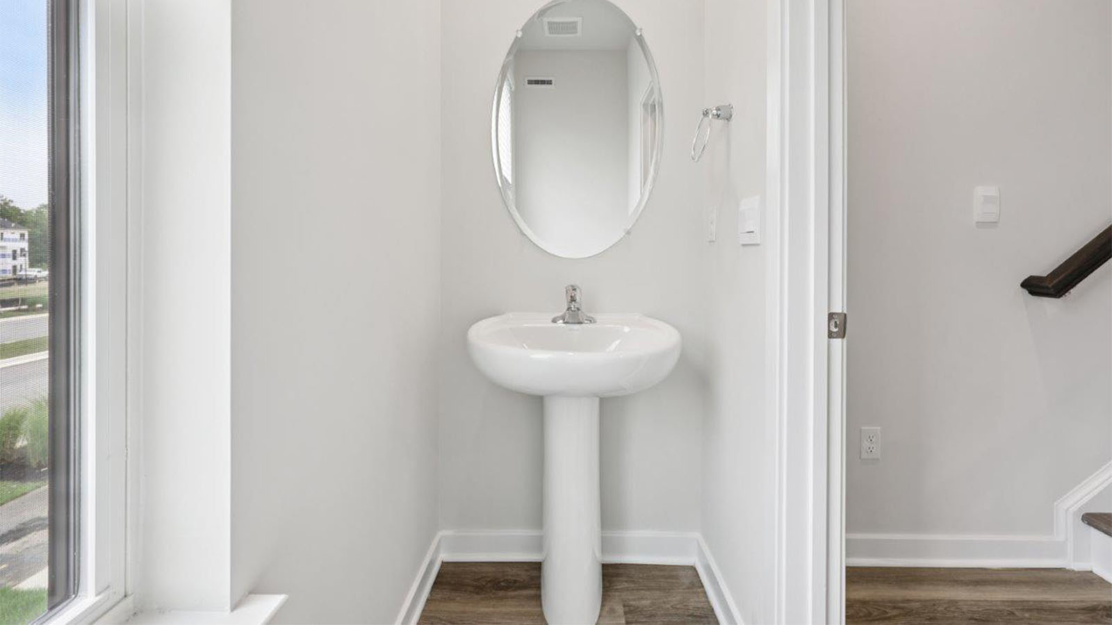 half bath on main level