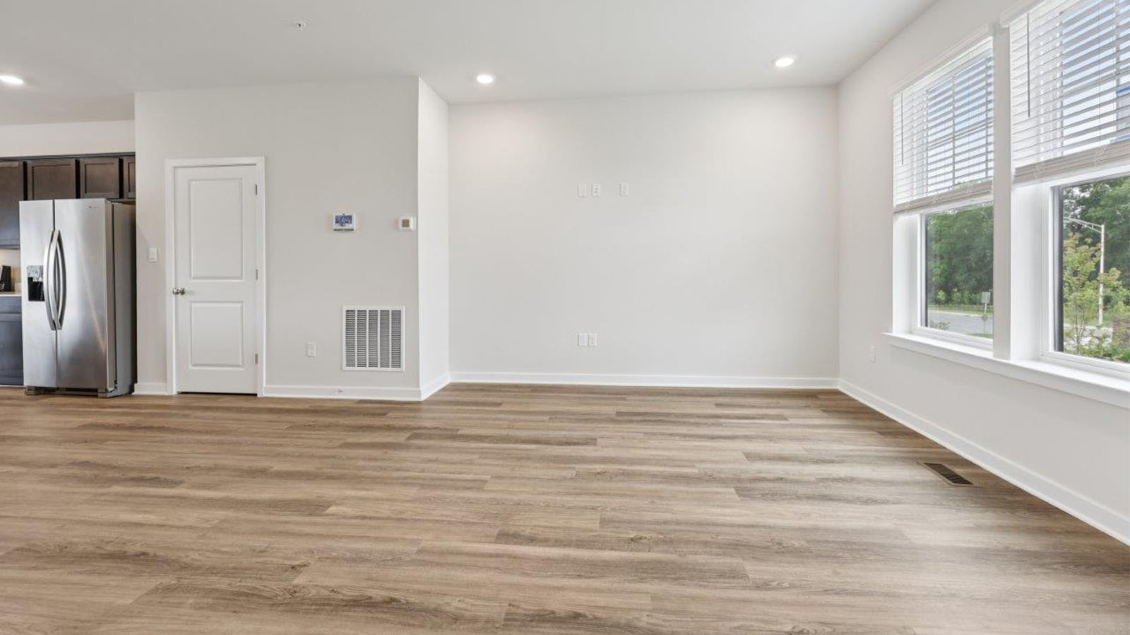 open concept living room
