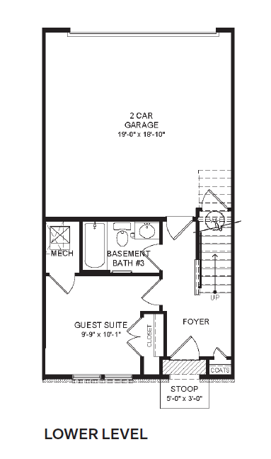 norris townhome lower level