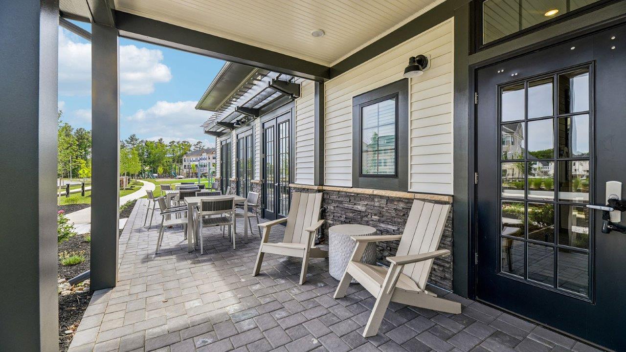 clubhouse outdoor seating