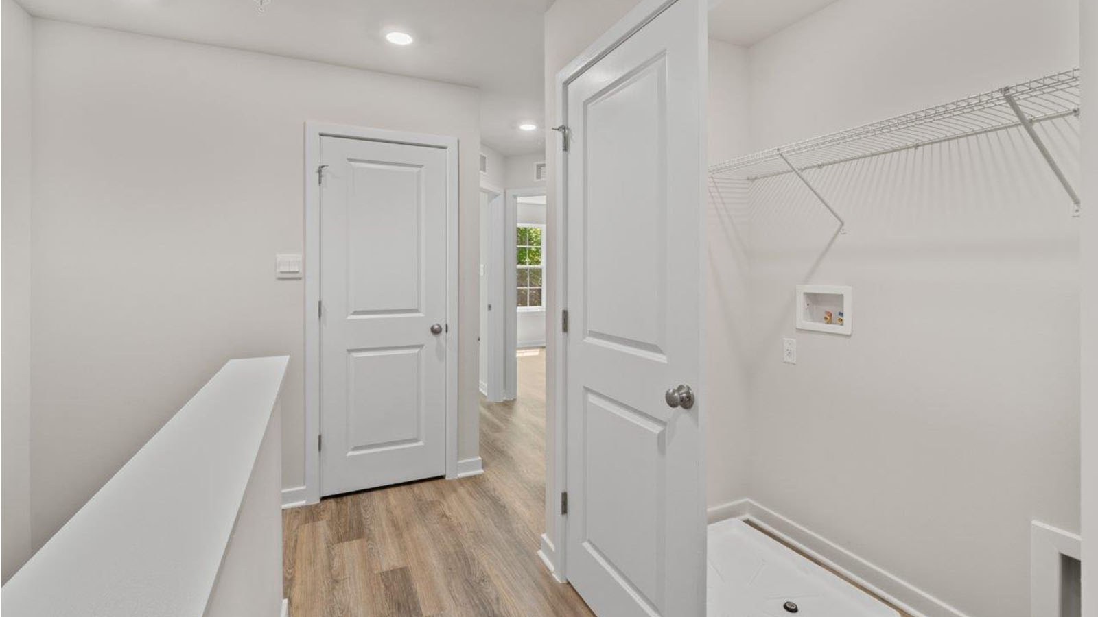 upstairs hallway