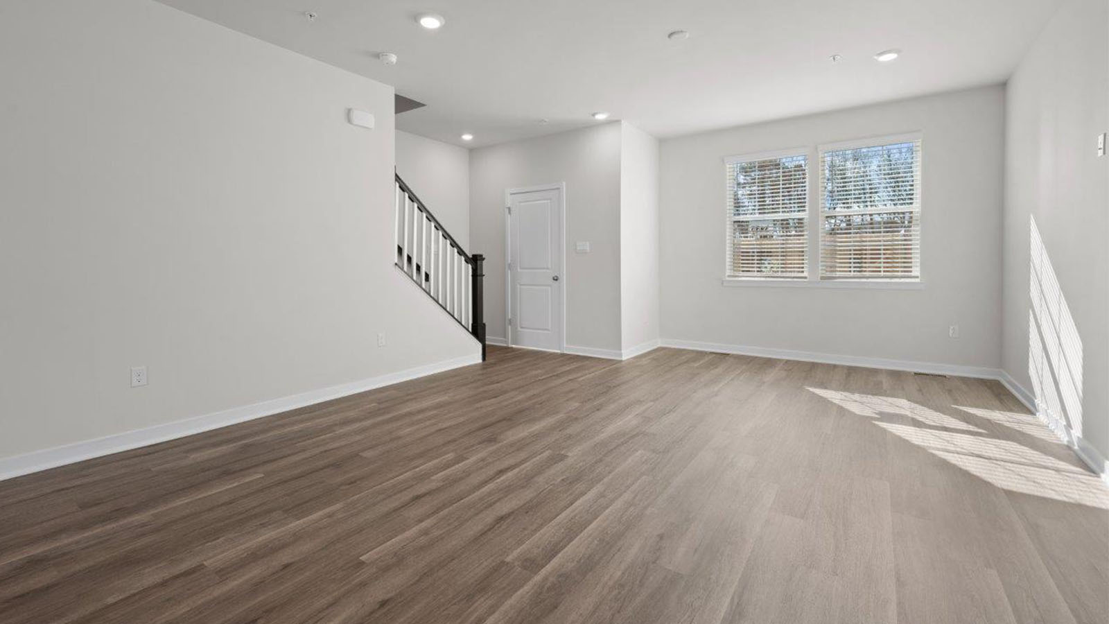 open concept living room