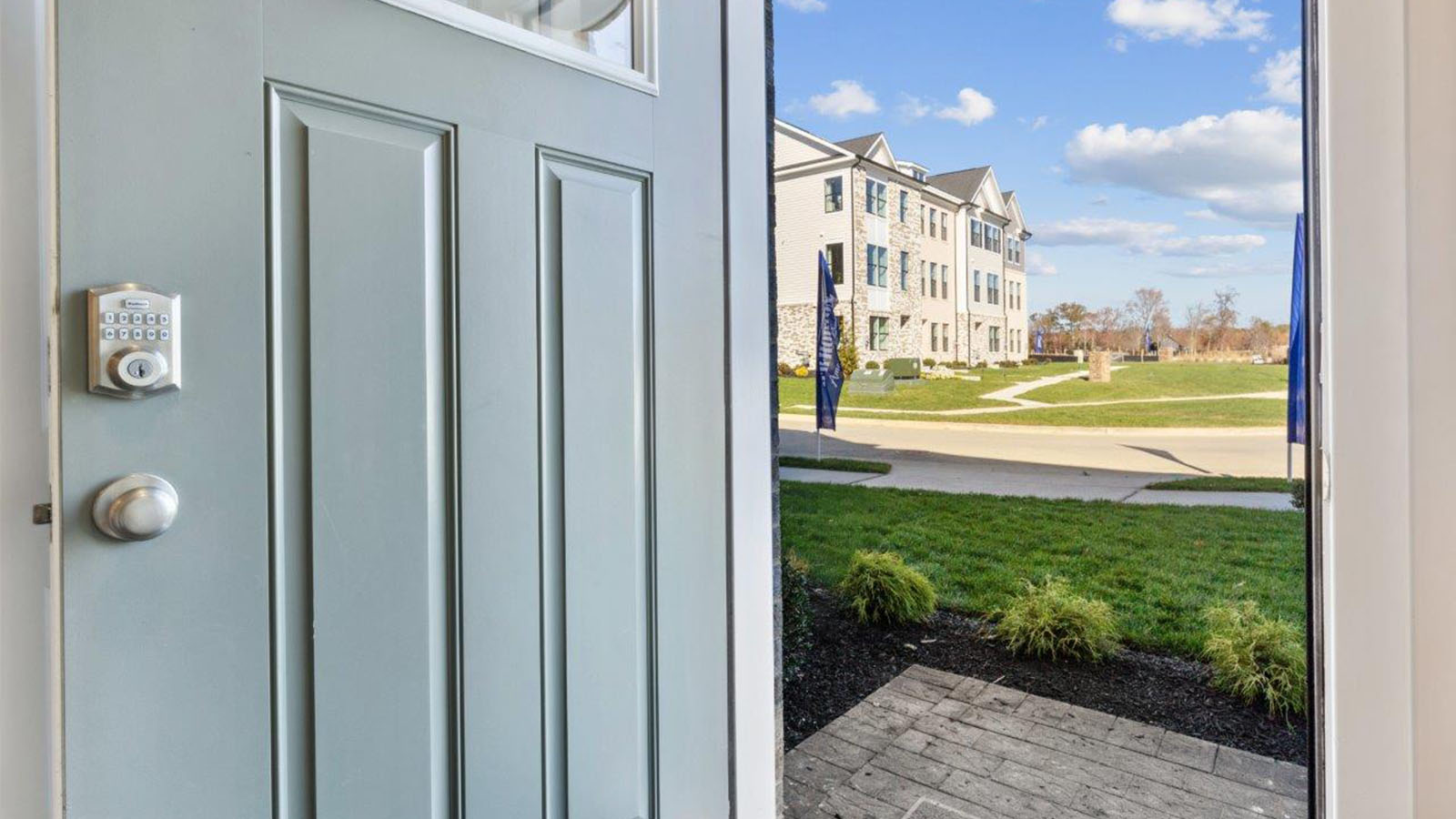 entrance of front door